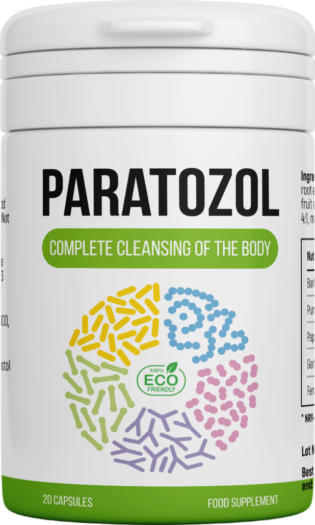 Paratozol — confezione capsule antiparassitarie naturali