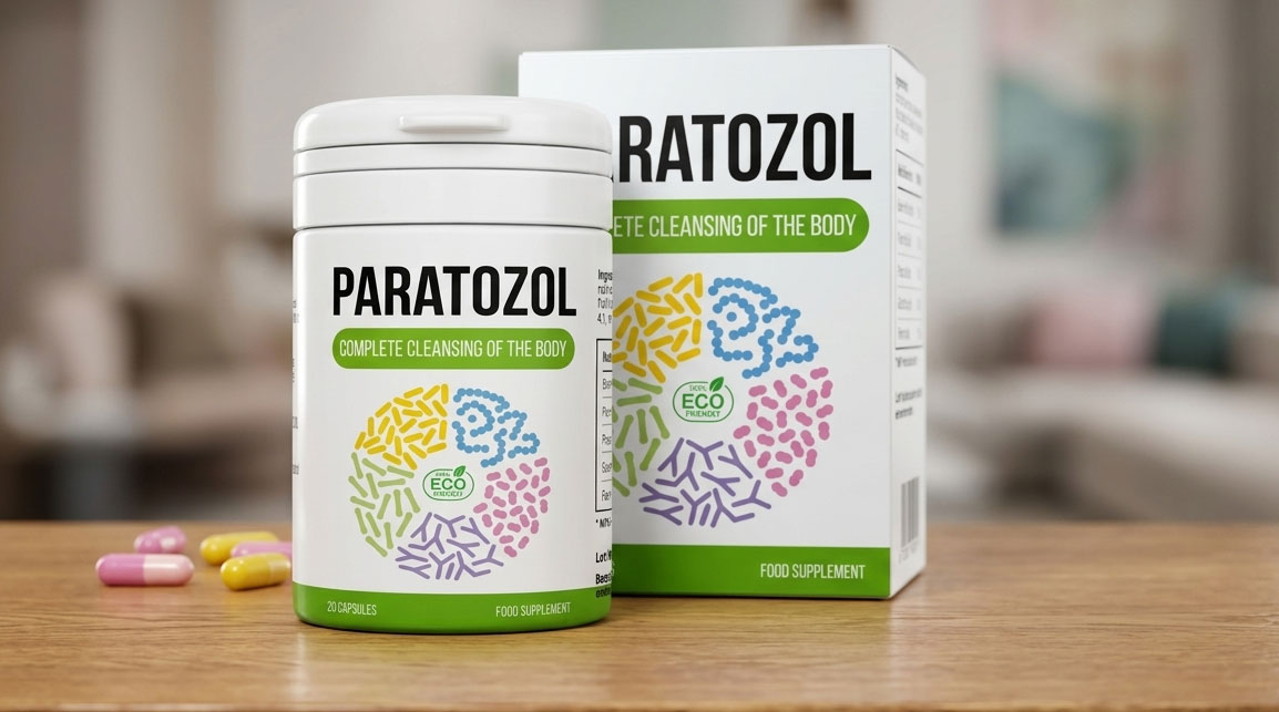 Paratozol confezione fronte — capsule antiparassitarie naturali