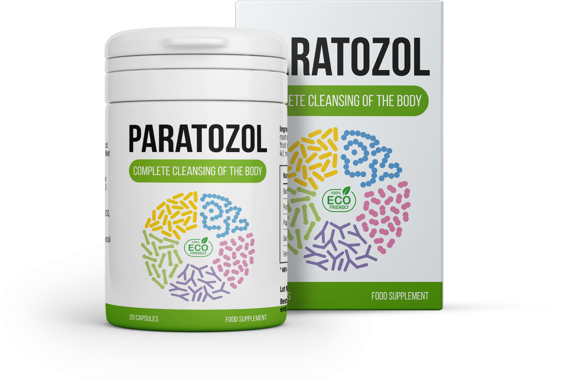Paratozol capsule estratti naturali aglio zucca papaya